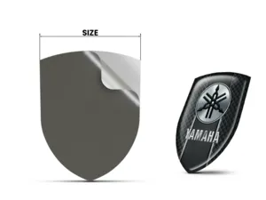 Yamaha Badges Résine Design Perso Étiquettes Véhicule Premium